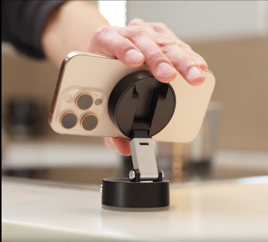 Vacuum Magnetic Suction Phone Holder